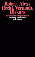 Cover: Recht, Vernunft, Diskurs - Suhrkamp