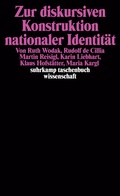 Cover: Zur diskursiven Konstruktion nationaler Identit&auml;t - Suhrkamp
