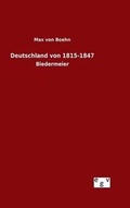Cover: Deutschland von 1815-1847 - Salzwasser-Verlag GmbH
