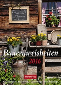 Abbildung von: Bauernweisheiten 2016 - Harenberg