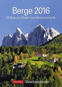 Abbildung von: Berge 2016 - Harenberg