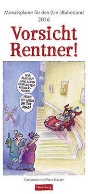 Enlarge image Cover: Vorsicht Rentner! 2016 - Harenberg