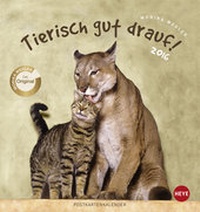Abbildung von: Tierisch gut drauf Postkartenkalender 2016 - Heye