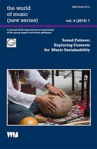 Abbildung von: Sound Futures: Exploring Contexts for Music Sustainability - VWB-Verlag