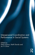 Cover: Interpersonal Coordination and Performance in Social Systems - Routledge