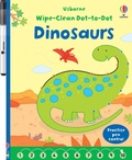 Cover: Wipe-clean Dot-to-dot Dinosaurs - Usborne Publishing Ltd