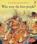 Cover: Who Were the First People? - Usborne Publishing Ltd