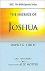 Cover: The Message of Joshua - Inter-Varsity Press