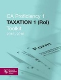 Cover: Taxation 1 (ROI) Toolkit 2015-2016 (CAP 1) - Chartered Accountants Ireland