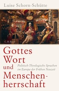 Cover: Gottes Wort und Menschenherrschaft - C.H.BECK