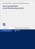 Cover: Wert und Wahrheit in der Rechtswissenschaft - Franz Steiner Verlag