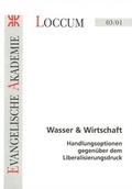 Cover: Wasser & Wirtschaft - Evangelische Akademie Loccum