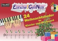 Abbildung von: Einfacher!-Geht-Nicht: 24 Weihnachtslieder für Klavier und Keyboard mit CD - LeuWa Verlag