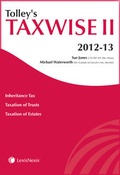 Cover: Tolley's Taxwise II 2012-13 - Tolley
