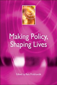 Enlarge image Cover: Making Policy, Shaping Lives - Edinburgh University Press
