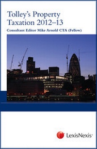Abbildung von: Tolley's Pensions Taxation 2012-2013 - Tolley
