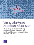 Cover: War by What Means, According to Whose Rules? - RAND