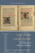 Cover: Liber Florum Celestis Doctrine / The Flowers of Heavenly Teaching - PimS