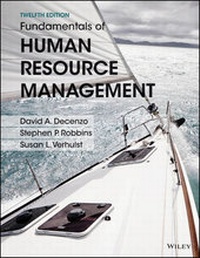 Enlarge image Cover: Fundamentals of Human Resource Management - Wiley