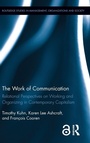 Cover: The Work of Communication - Routledge