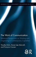 Cover: The Work of Communication - Routledge