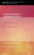 Cover: Missiological Hermeneutics - Wipf & Stock Publishers