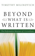 Cover: Beyond What Is Written - Wipf & Stock Publishers