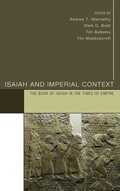 Cover: Isaiah and Imperial Context - Wipf & Stock Publishers