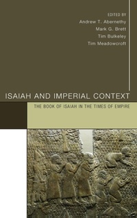 Enlarge image Cover: Isaiah and Imperial Context - Wipf & Stock Publishers