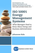 Cover: ISO 50001 Energy Management Systems - Business Expert Press
