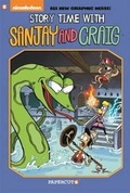 Cover: Sanjay and Craig #3: 'Story Time with Sanjay and Craig' - Papercutz