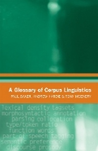 Abbildung von: A Glossary of Corpus Linguistics - Edinburgh University Press