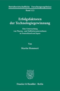 Abbildung von: Erfolgsfaktoren der Technologiegewinnung - fibre