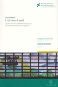 Cover: Haft ohne Urteil. - Duncker & Humblot