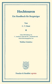 Abbildung von: Hochtouren. - Duncker & Humblot