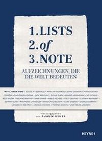 Enlarge image Cover: Lists of Note - Heyne