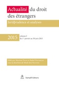 Cover: Actualit&eacute; du droit des &eacute;trangers - St&auml;mpfli Verlag AG