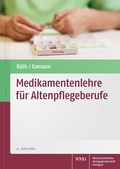 Cover: Medikamentenlehre f&uuml;r Altenpflegeberufe - Wissenschaftliche Verlagsgesellschaft