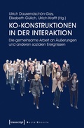 Cover: Ko-Konstruktionen in der Interaktion - transcript
