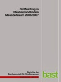 Cover: Stoffeintrag in Stra&szlig;enrandb&ouml;den - Fachverlag NW in Carl Ed. Sch&uuml;nemann KG