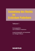 Cover: Sammlung des Rechts im Erzbistum Paderborn - Bonifatius Verlag