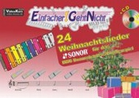 Abbildung von: Einfacher!-Geht-Nicht: 24 Weihnachtslieder für das SONOR BWG Boomwhackers Glockenspiel mit CD - LeuWa Verlag