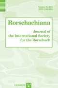 Cover: Rorschachiana - Hogrefe Publishing