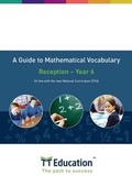Cover: A Guide to Mathematical Vocabulary - TT Education