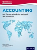 Cover: Accounting for Cambridge International AS & A Level Student Book - Nelson Thornes Ltd