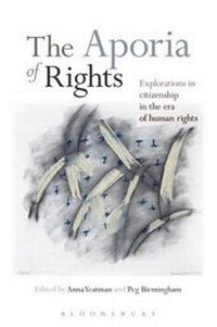 Enlarge image Cover: The Aporia of Rights - Bloomsbury Publishing PLC