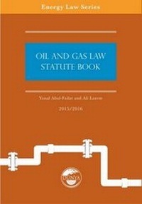 Bild: The Oil and Gas Law Statute Book - Dunya Publishing