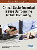 Cover: Critical Socio-Technical Issues Surrounding Mobile Computing - Idea Group,U.S.