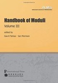 Cover: Handbook of Moduli - International Press of Boston Inc