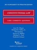 Cover: Constitutional Law: Supplement - West Academic Press